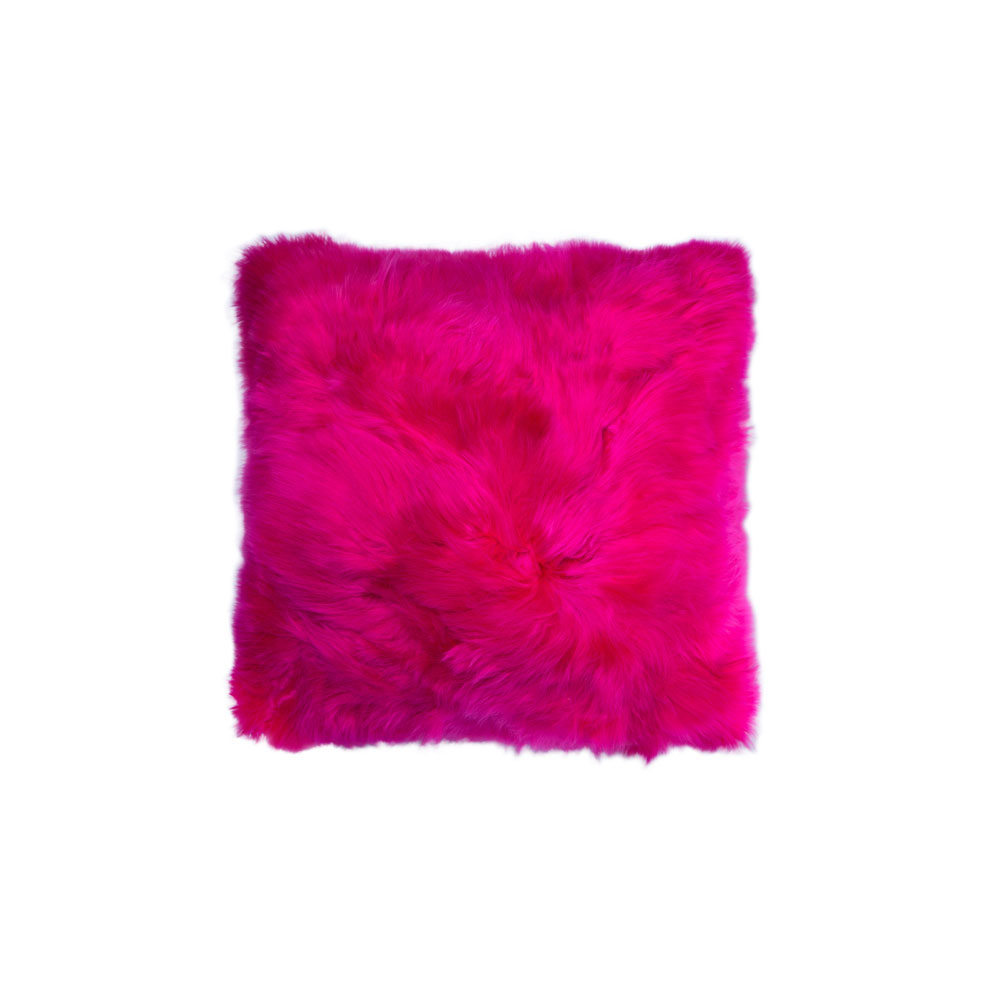Alpaka Kissen pink